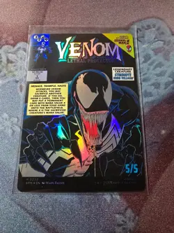 Mtg Magic Spider Man Eddie Brock Mythic Foil Full Art Venom SSP - Image 1