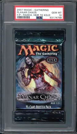 Planar Chaos Radha, Heir to Keld Booster Pack Graded PSA 10 MTG Magic #63174758 - Image 1