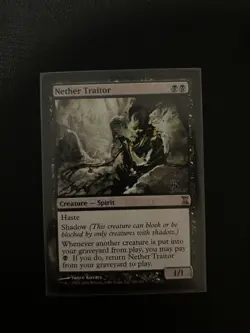 1x Nether Traitor MTG Time Spiral Rare Nonfoil NM - Image 1
