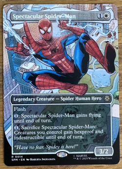 MTG Marvel Spider-Man, Spectacular Spider-Man - Borderless - Image 1
