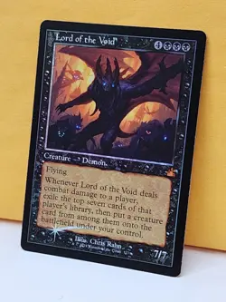 1x FOIL RETRO Lord of the Void, NM, RVR, Magic: the Gathering, MtG - Image 1
