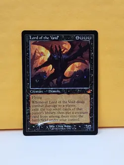 1x FOIL RETRO Lord of the Void, NM, RVR, Magic: the Gathering, MtG - Image 3