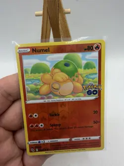 Numel 013/078 Common Pokemon GO Pokemon Reverse Holo LP/NM - Image 3