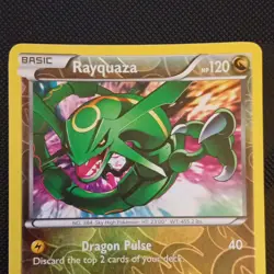 Pokemon TCG Rayquaza 93/113 Legendary Treasures, Reverse Holo (LP) - Image 3