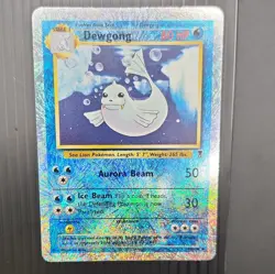 2002 Pokemon TCG Dewgong 40/110 Legendary Collection Reverse Holo - Image 3