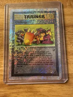 Near Mint (-) “Challenge!” - Pokemon Card - legendary collection Holo (NM-) - Image 1