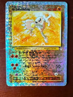 Hitmonlee Reverse Holo Rare 13/110 Legendary Collection Pokemon English - Image 1