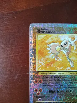 Hitmonlee Reverse Holo Rare 13/110 Legendary Collection Pokemon English - Image 4