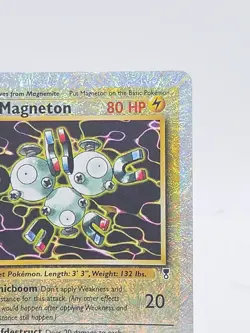 Vintage Pokemon Tcg Magneton 28/110 Legendary Collection Reverse Holo LP+ - Image 3