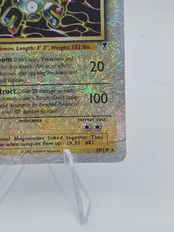Vintage Pokemon Tcg Magneton 28/110 Legendary Collection Reverse Holo LP+ - Image 5