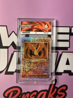 Pokemon Moltres Legendary Collection Reverse Holo Rare #30 Ace 6 - Image 1