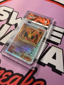 Pokemon Moltres Legendary Collection Reverse Holo Rare #30 Ace 6 - Image 2