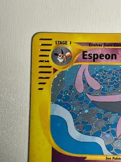 Espeon H9/H32 Aquapolis Holo Rare Vintage 2002 E-Series Pokemon TCG Card - Image 2