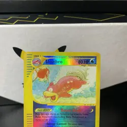 SLOWBRO HOLO REVERSE #33/147 Rare Eng Aquapolis E-Series 2002 Pokemon Card NM - Image 2