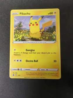 Pikachu Holo McDonald's Collection 7/15 2022 Pokemon MP Tcg Card - Image 1