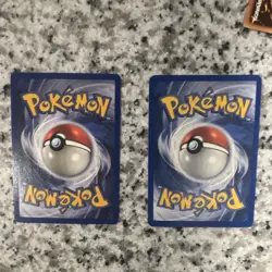 Pokemon TCG Pikachu 2-Card Lot Base Set & Base Set 2 58/102 87/130 - Image 2