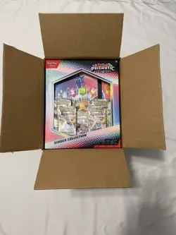 Lot of 6 - Pokemon TCG: Prismatic Evolutions Binder Collection Box Sealed - Image 1