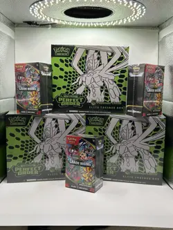 Pokemon TCG Chaos Rising & Perfect Order Pokemon Center ETB, Booster Box, Bundle - Image 3