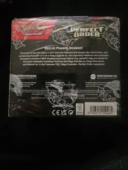 Pokemon TCG: Mega Evolution Perfect Order Booster Box, Worn Box - Image 2