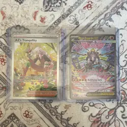 Pokemon TCG XY Holo Lot 2: AZ's Tranquility & Mega Zygarde EX 120/108 EN - Image 1