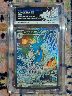 Ace 10 PERFECT SUBS Kingdra EX Black Star Promo SVP131 GEM MINT Pokemon TCG Card - Image 3