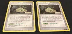 Pokemon TCG Legend Maker Root Fossil 80/92 Trainer Foil Cards Lot of 2 - Image 1