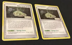 Pokemon TCG Legend Maker Root Fossil 80/92 Trainer Foil Cards Lot of 2 - Image 2
