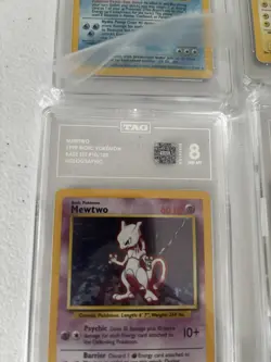 Lot Of 4 TAG Graded Vintage Pokemon Cards - Image 2