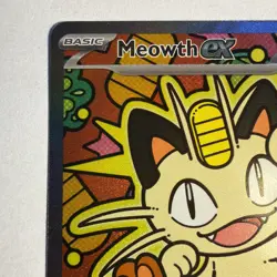 Meowth ex 121/088 Special Illustration Rare Perfect Order Pokemon English NM - Image 2