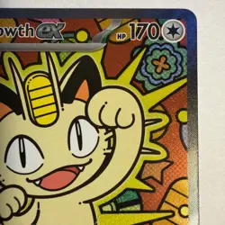 Meowth ex 121/088 Special Illustration Rare Perfect Order Pokemon English NM - Image 3