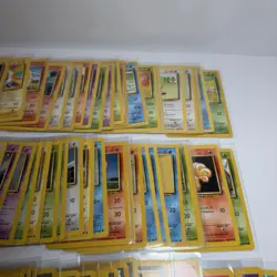 Lot Of 74 Pokemon Base Set Cards No Dup Rare Common Uncommon No Holos WOTC 1999 - Image 3