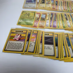 Lot Of 74 Pokemon Base Set Cards No Dup Rare Common Uncommon No Holos WOTC 1999 - Image 4