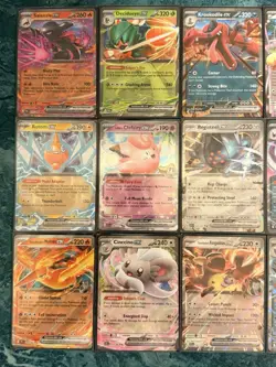 POKEMON TCG ASCENDED HEROES PHANTASMAL FLAMES ULTRA RARE MEGA EX CARD LOT LOOK!! - Image 2