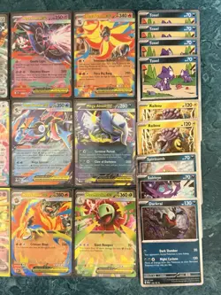 POKEMON TCG ASCENDED HEROES PHANTASMAL FLAMES ULTRA RARE MEGA EX CARD LOT LOOK!! - Image 4