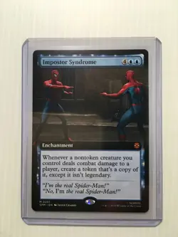 MTG Impostor Syndrome 0034 Regular (Extended Art) Marvel's Spider-Man NM SPM - Image 3