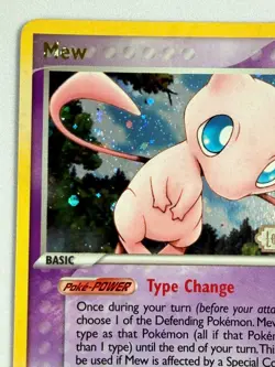 Pokemon TCG Mew EX Legend Maker 10/92 Holo Rare - SWIRL - LP MP Pokemon - Image 4
