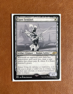 Esper Sentinel - Showcase (Sketch Art) NM- Modern Horizons 2 - MTG English - Image 1