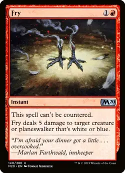 X 1 Fry M20 NM-M 140 MTG Magic The Gathering - Image 1
