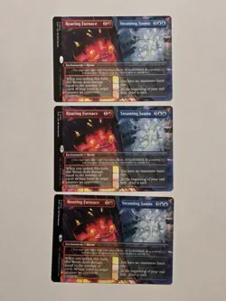 3x Roaring Furnace - Showcase - Duskmourn - Near Mint - MTG - Image 1