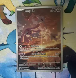Pokemon TCG Mesprit 204/191 SV08 Surging Sparks Illustration Rare Full Art Holo - Image 1