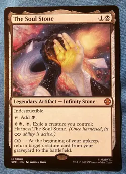 MTG The Soul Stone Marvel's Spider-Man 66 Regular Mythic - Image 1