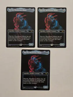 3x Marvin, Murderous Mimic - Showcase - Duskmourn - Near Mint - MTG - Image 1