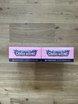 2 X Chaos Rising Pokemon Center Elite Trainer Box ETB (Brand New & Sealed)🚚 - Image 5