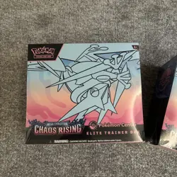 2x Pokemon TCG Chaos Rising Pokemon Center ETB - Brand New & Sealed - Image 2