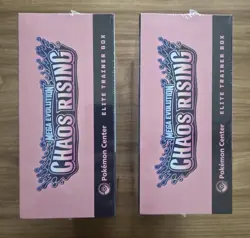 2 x Pokemon Chaos Rising PKC ETB Pokemon Center Elite Trainer Box (Sealed) - Image 4