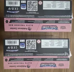 2 x Pokemon Chaos Rising PKC ETB Pokemon Center Elite Trainer Box (Sealed) - Image 5