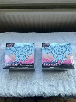 2x Pokemon TCG Chaos Rising Pokemon Center ETB - Brand New & Sealed - Image 1