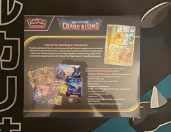 Chaos Rising Pokemon Center PC ETB Elite Trainer Box NEW - SEALED - Image 2