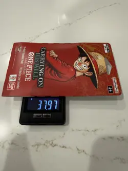 Lot of 5! One Piece OP-13 CARRYING ON HIS WILL Sleeved Booster Pack Heavy 37.95g - Image 4