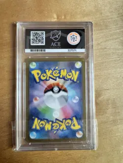 Ace 10 Groudon 069/062 AR Japanese Raging Surf 2023 Pokemon TCG - Image 2